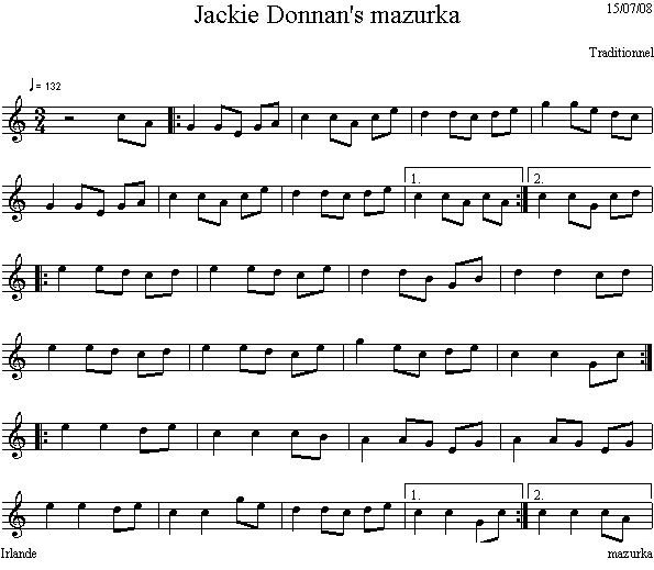 J ackie Donnan's mazurka 24802